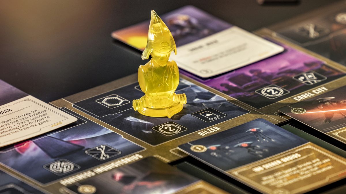 Star Wars Villainous: Scum and Villainy movers and components