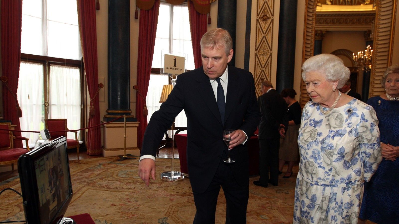 Awkward moment Prince Andrew was mistaken as the Queen’s assistant