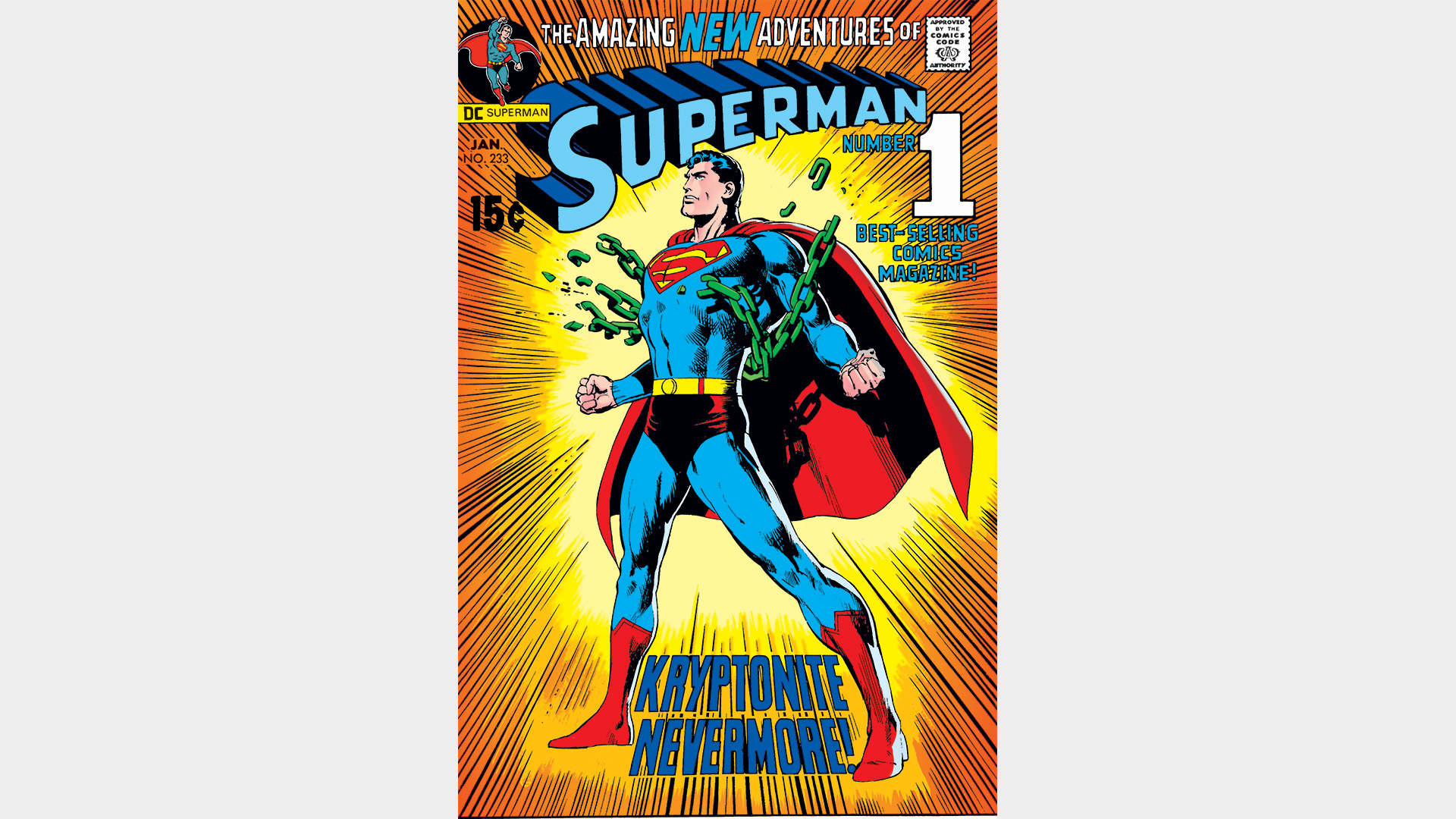 SUPERMAN #233 FACSIMILE EDITION