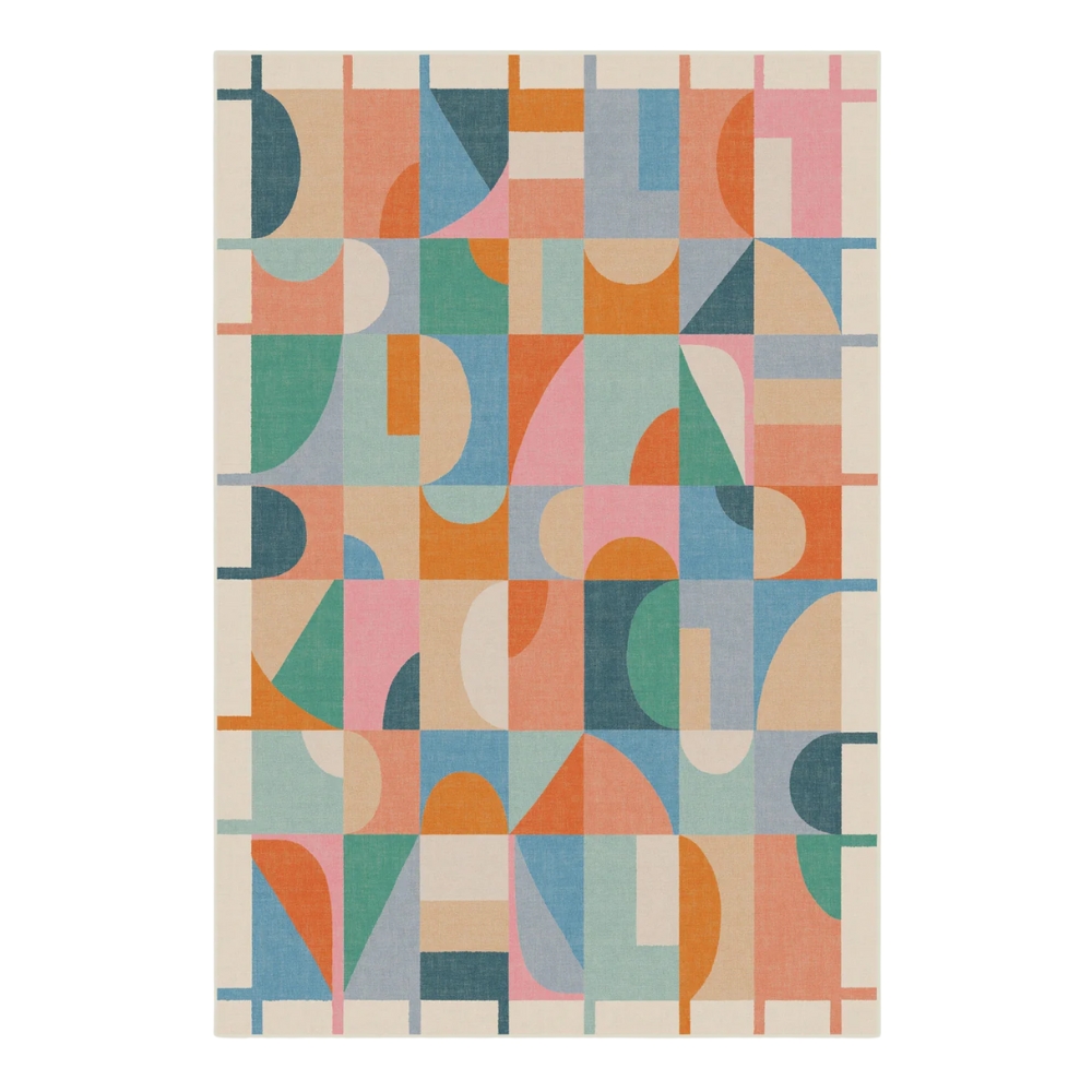 Jennie Multicolour Rug - Ruggable