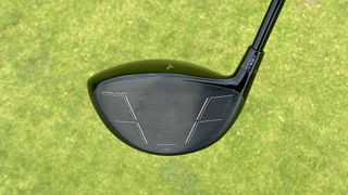 photo of the mizuno st-g driver face on