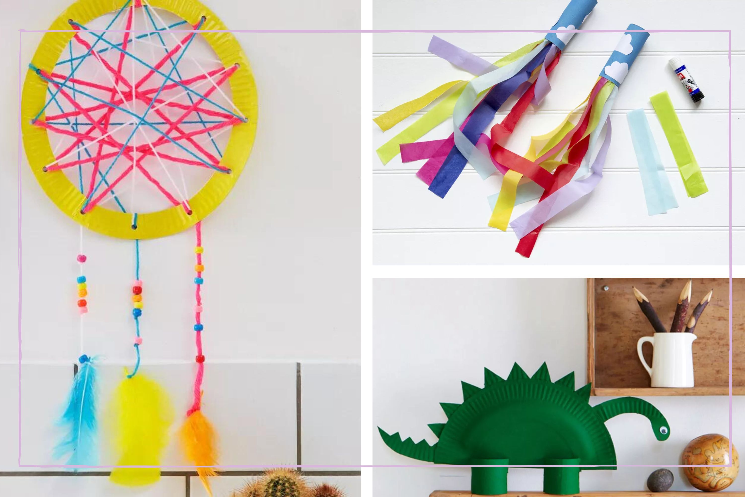 15 easy paper crafts to cut, stick and hang