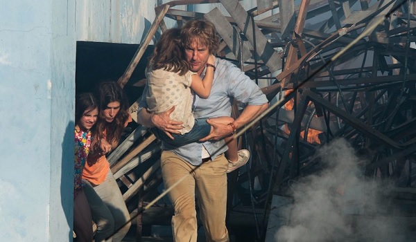 No Escape Family Rooftop Chase