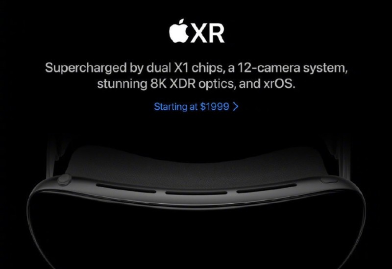 Posible imagen promocional filtrada de los auriculares Apple VR / AR
