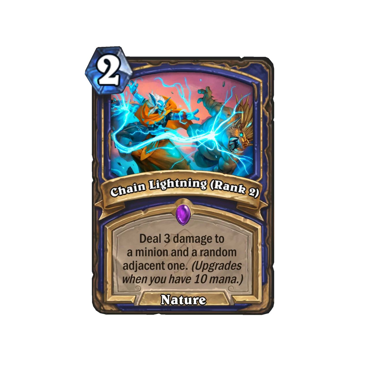 A card from Hearthstone's Forged in the Barrens set