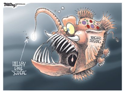 
Political cartoon U.S. Hillary Clinton Benghazi