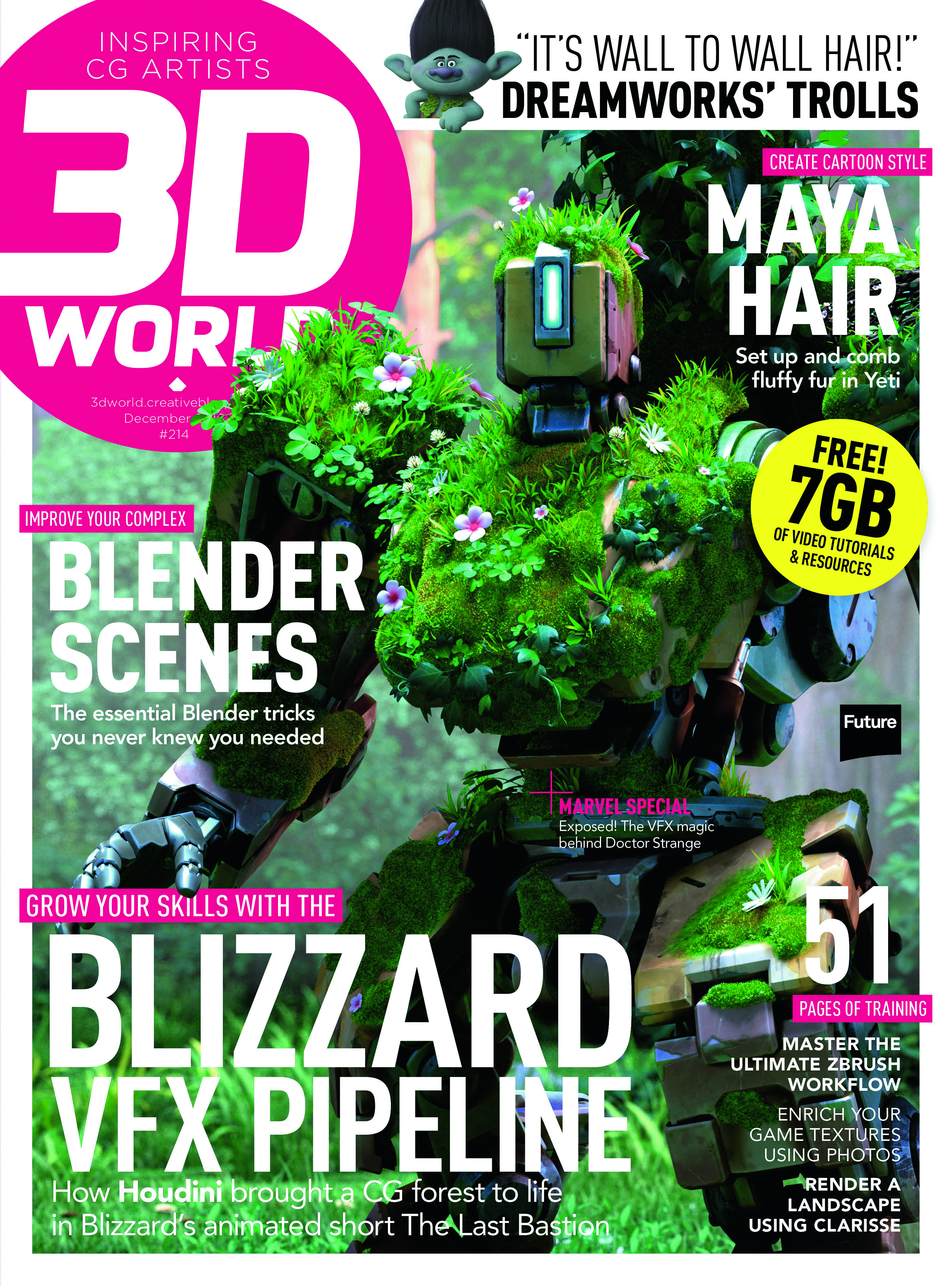 A vivid and colourful stance from the team at 3D World
