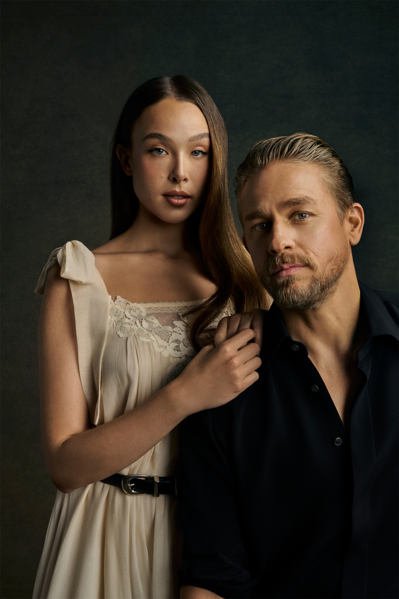 Ella Beatty and Charlie Hunnam in a promo image for Monster season 4