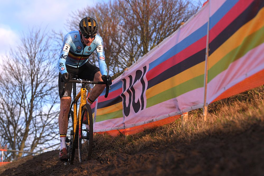 Toon Aerts (Belgium) racing at the World Championships in Bogense