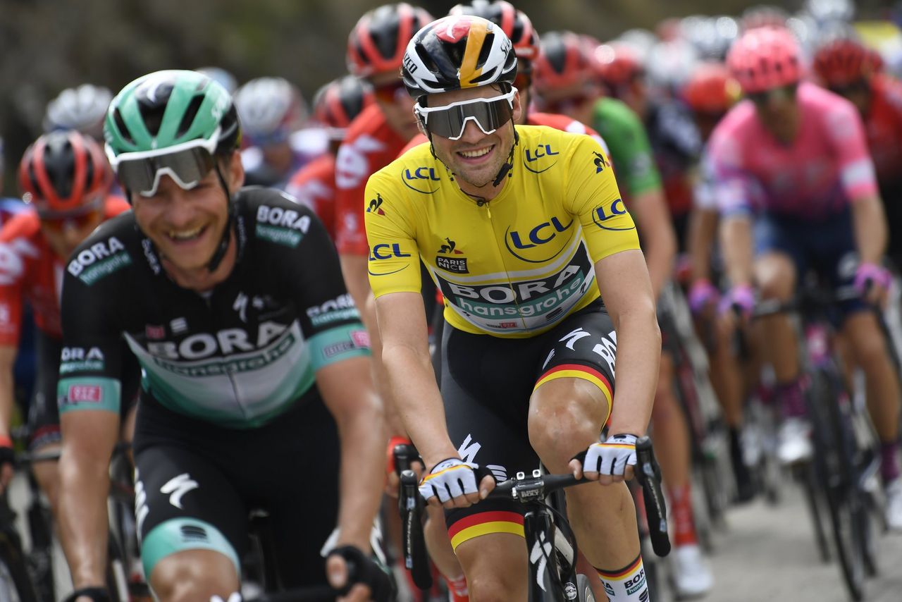 Paris Nice 2020 78th Edition 7th stage Nice Valdeblore La Colmiane 1665 km 14032020 Maximilian Schachmann GER Bora Hansgrohe photo Nico VereeckenPNBettiniPhoto2020