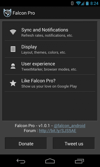 Falcon Pro for Android.