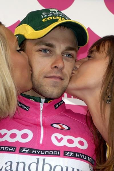 Benjamin Gourgue kept the sprint jersey.