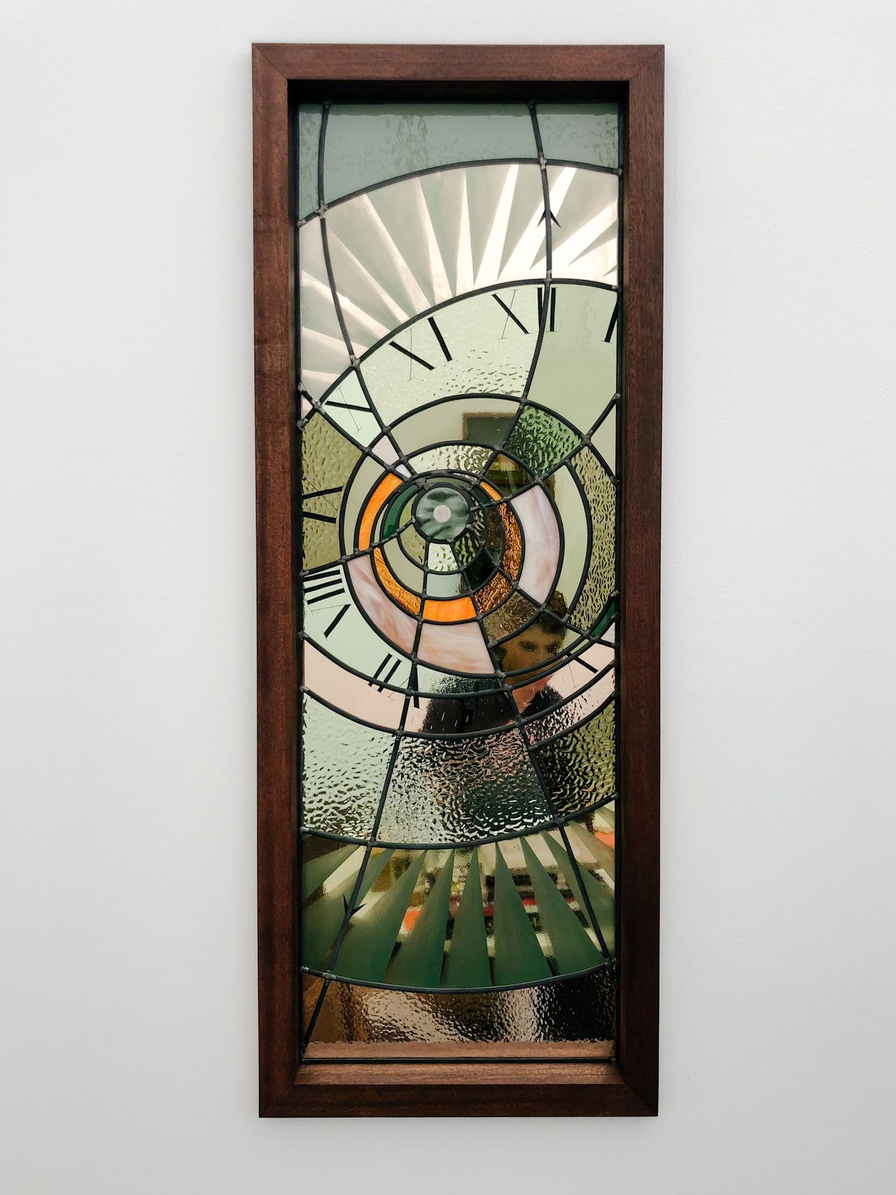 Charlotte Edey's stained-glass "Thin Places".
