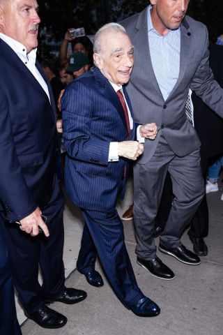 Martin Scorsese at Robert De Niro's 80th Birthday Party