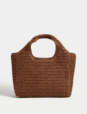 Straw Shoulder Bag