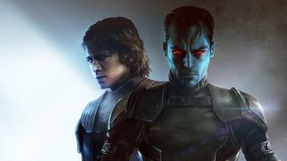 Thrawn: Alliances illustration of Thrawn and Anakin Skywalker from the Clone Wars