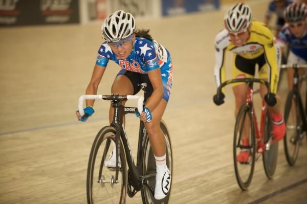 Coryn Rivera (Pro Man) keeps the pace fast