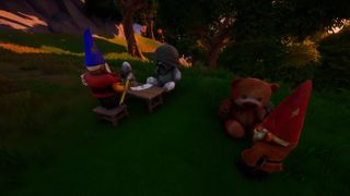 fortnite secret challenge truce celebrated teddy bears gnomes