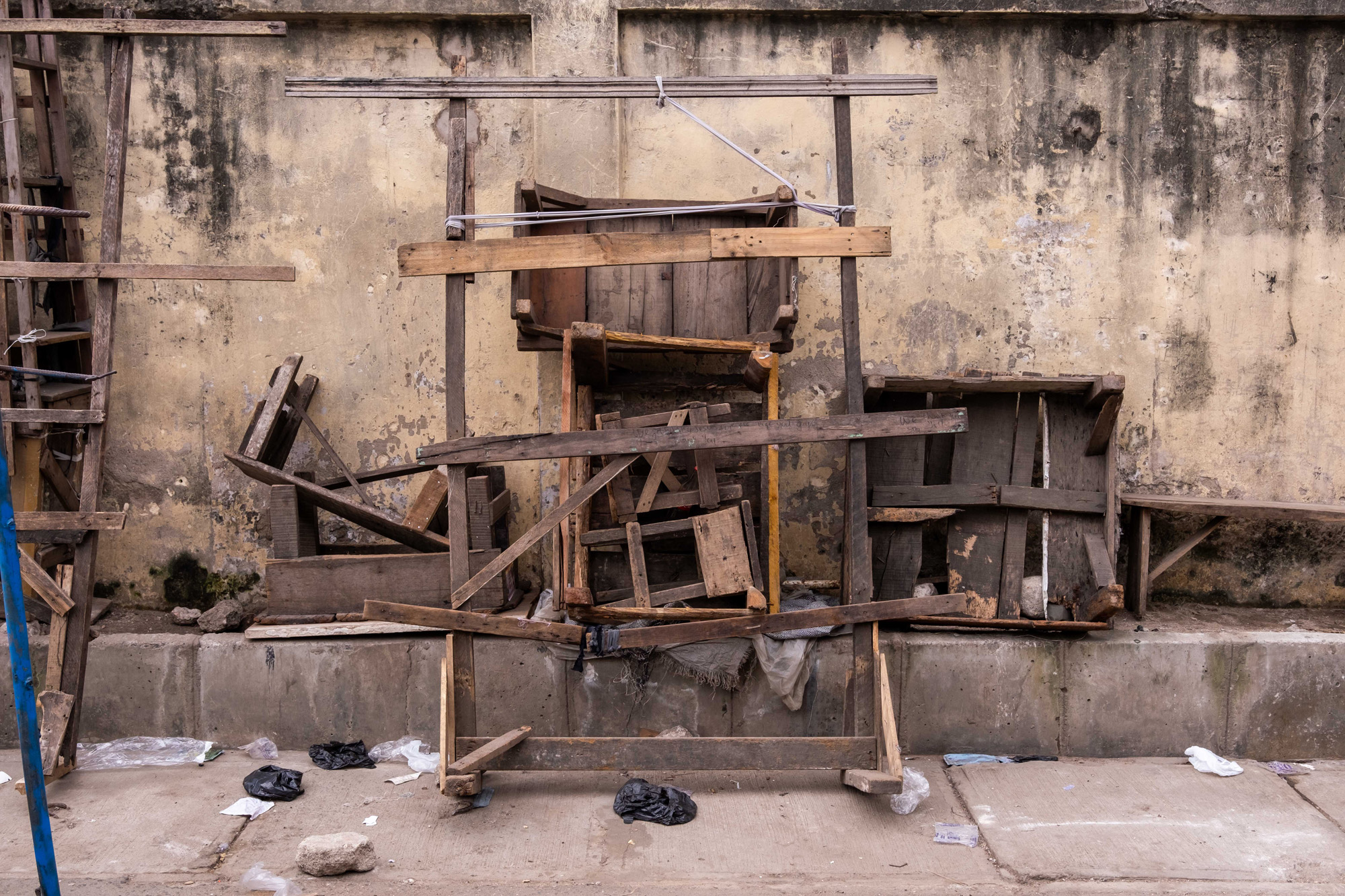Stalls at Lagos Market