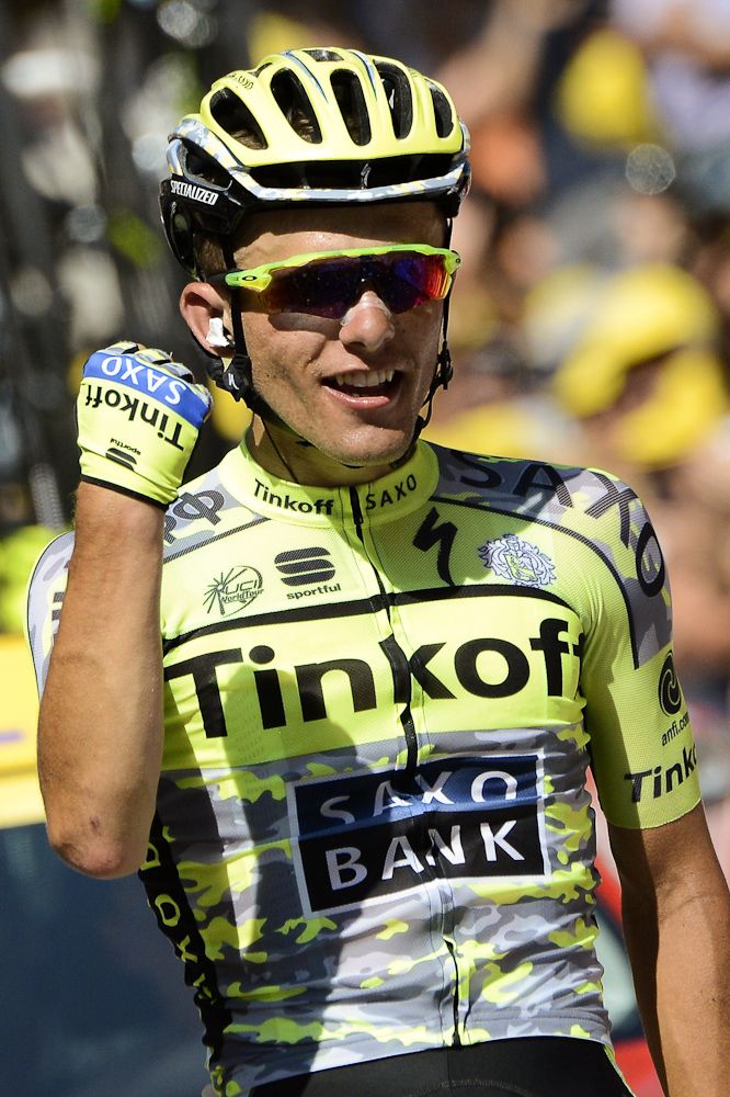 Rafal Majka wins stage 11 of the 2015 Tour de France.