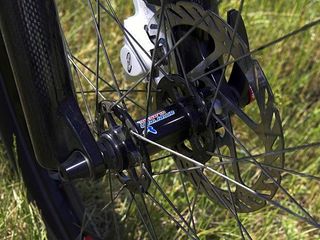 The American Classic hubs are impressive on the scale but require careful bearing adjustment.