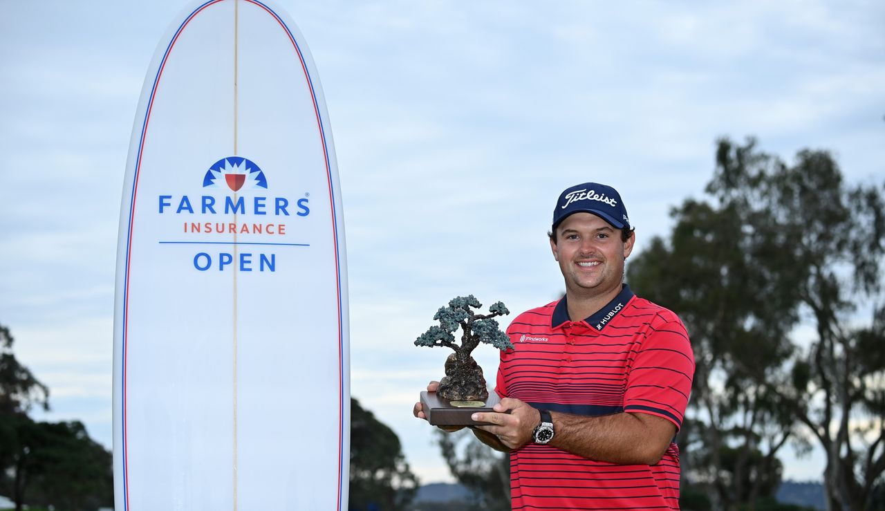 Reed with the trophy