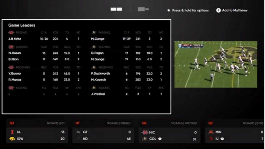 FuboTV screengrab