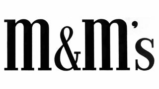 1940s M&Ms logo