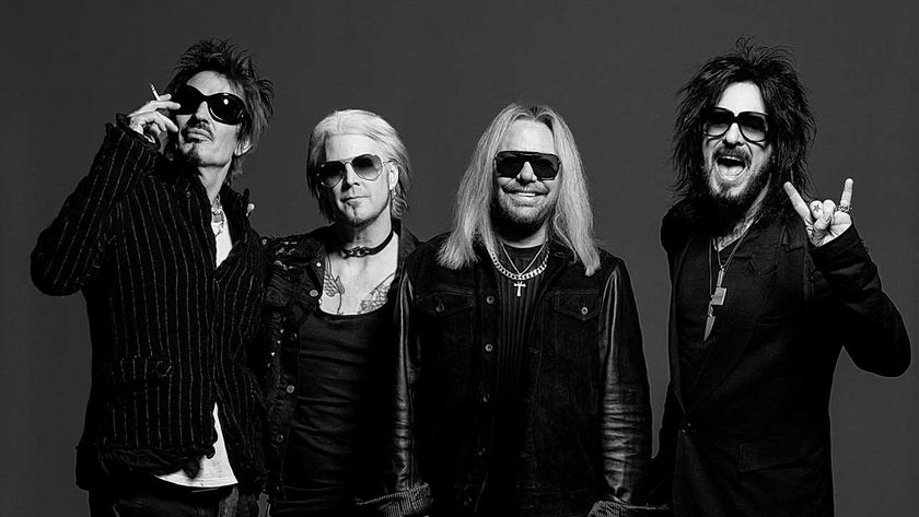 Motley Crue studio portrait