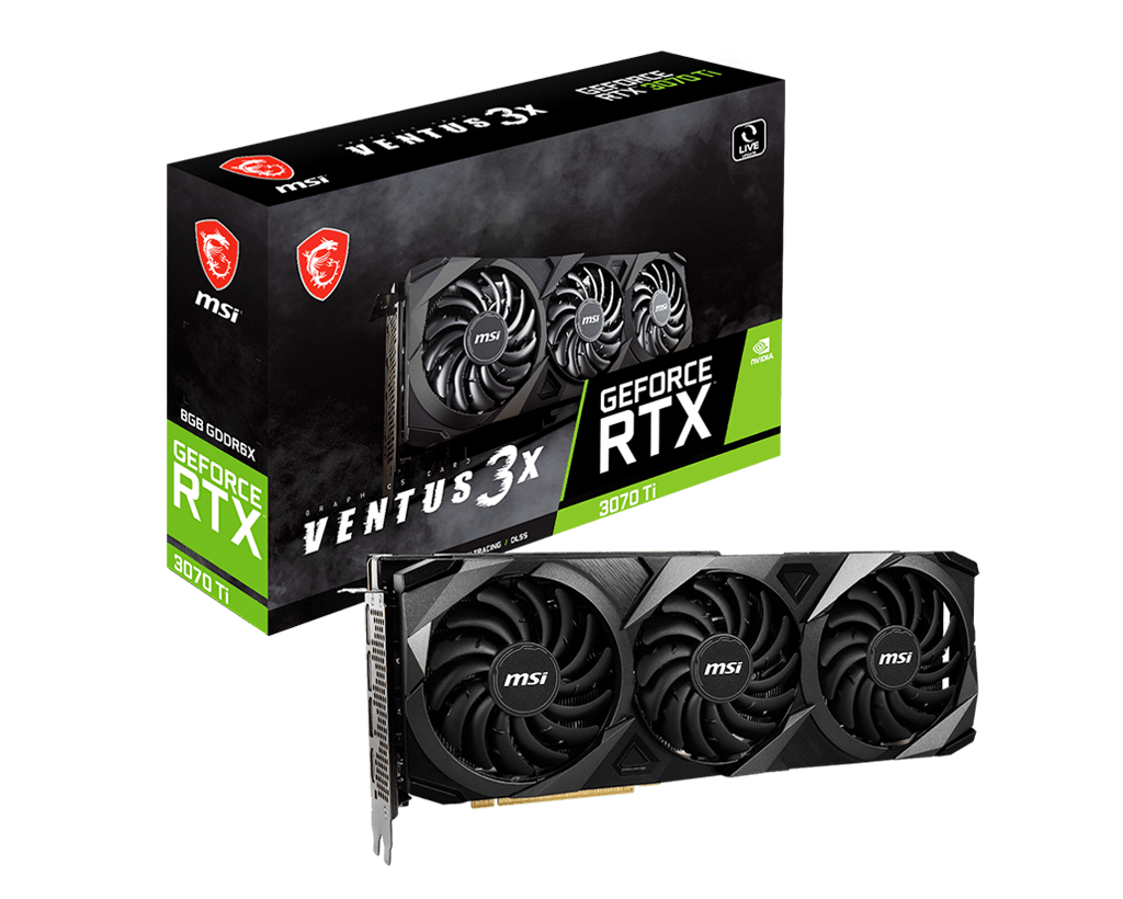 MSI RTX 3070 Ti Gaming Trio, Ventus, Suprim