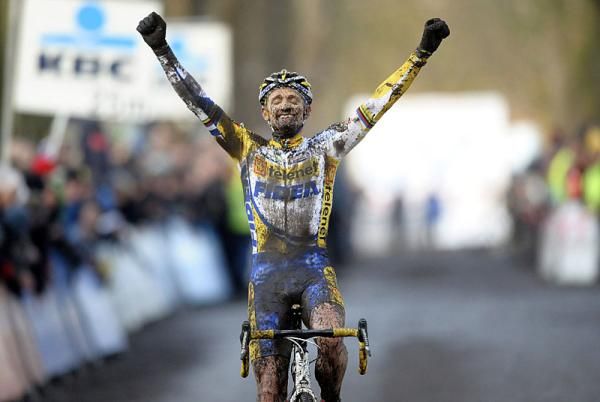 Bart Wellens (Telenet-Fidea) was ecstatic with his win