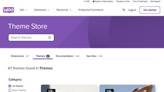 WooCommerce Storefront website screenshot
