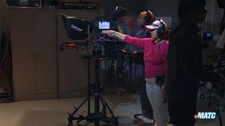 Milwaukee Area Technical College students working at public TV stations get hands-on professional training using broadcast-quality equipment like the Vinten Versine 360 pan and tilt heads. 