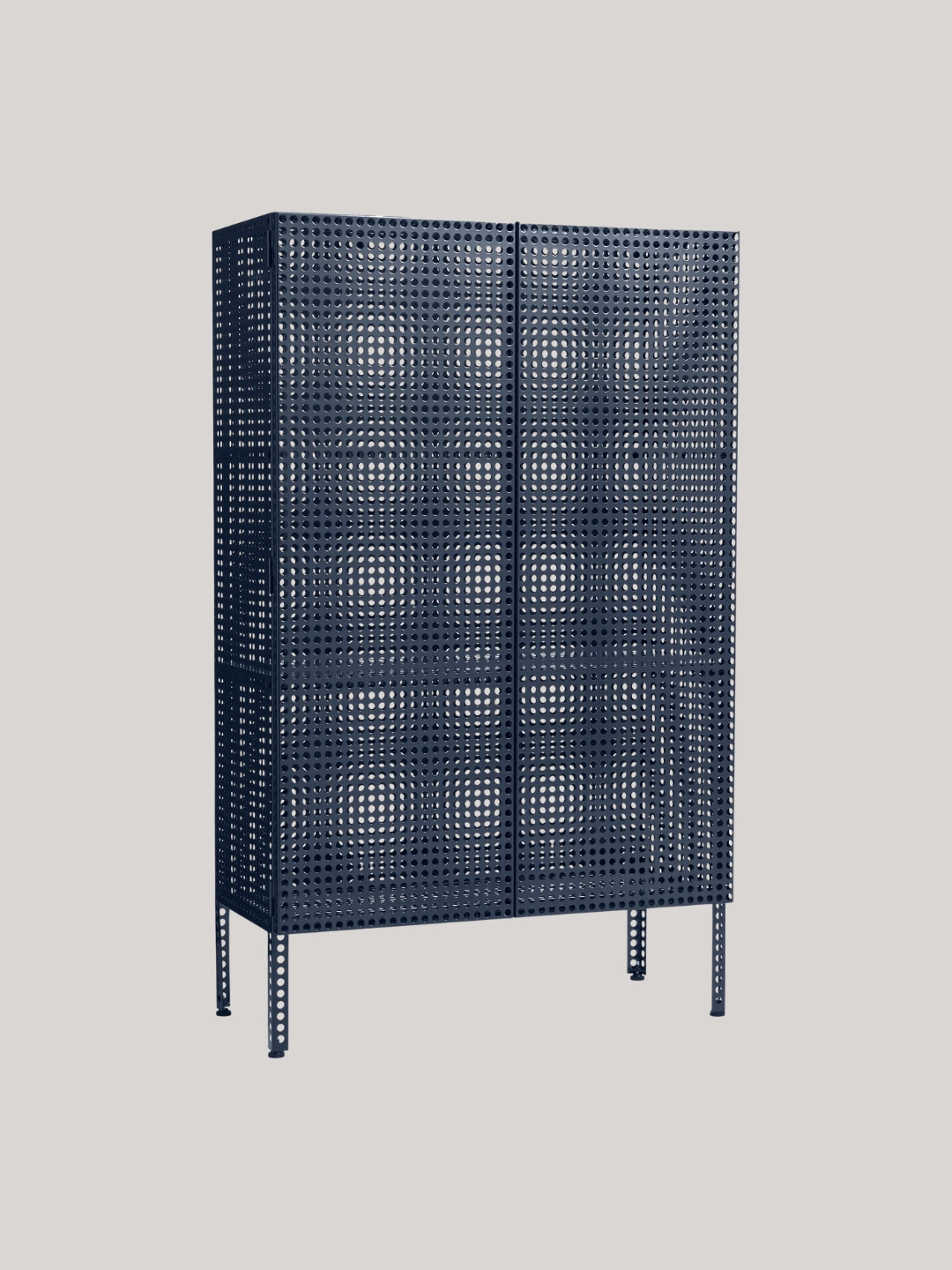 HAY, Perforated Cabinet Cabinet Large, Eggshell
