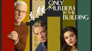 Only Murders in the Building Disney Plus TV show banner artwork