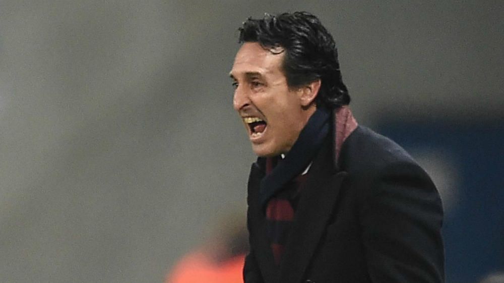 PSG coach Emery happy to avoid injuries ahead of Champions League tie
