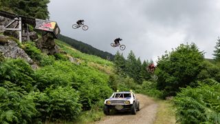 Matt Jones and Mad Mike racing at Red Bull Hardline