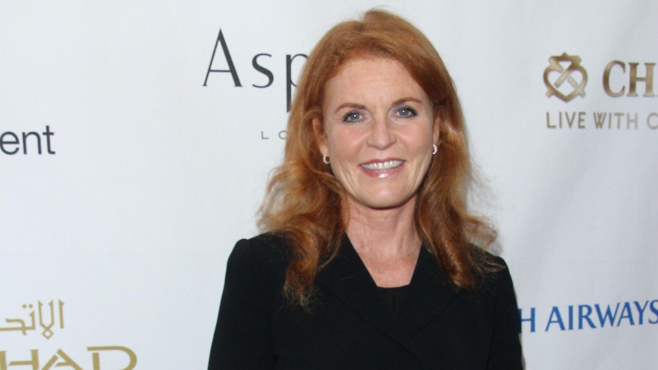 Sarah Ferguson The Duchess of York attends BABC 54th Annual Christmas Luncheon on 13th December 2013 at the Fairmont Miramar Hotel Santa Monica, California, USA