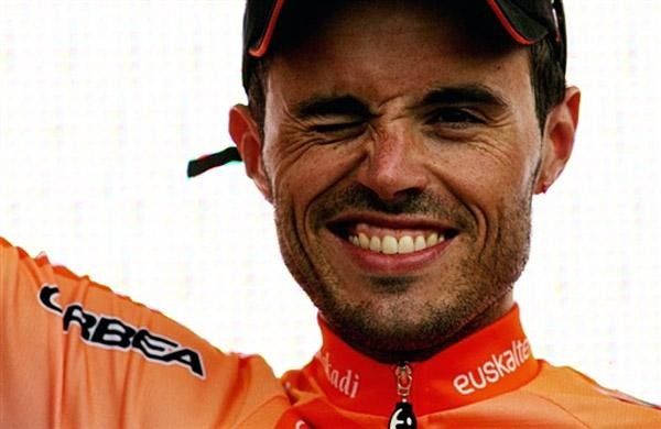 Sammy Sanchez (Euskaltel-Euskadi) gives a wink