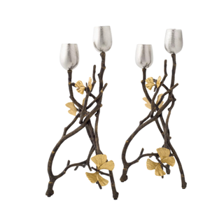 Michael Aram Butterfly Ginkgo Candle Holders