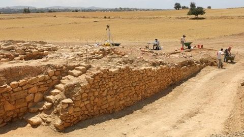 Broken fortress discovered under 'mega-monument' burial mound in Cyprus ...