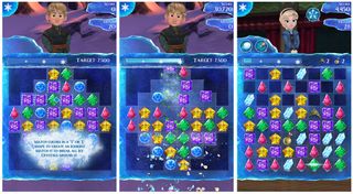 Frozen Free Fall Game Play