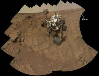 Robots need multiple camera angles to see themselves and their surroundings, like this mosaic self-portrait of NASA’s Curiosity Rover on Mars.