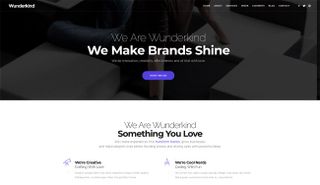 Website templates: Wunderkind