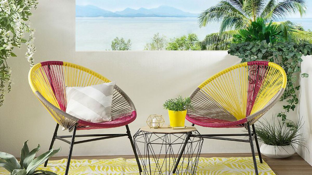 This garden seating from Wayfair is so comfy you'll want to never leave