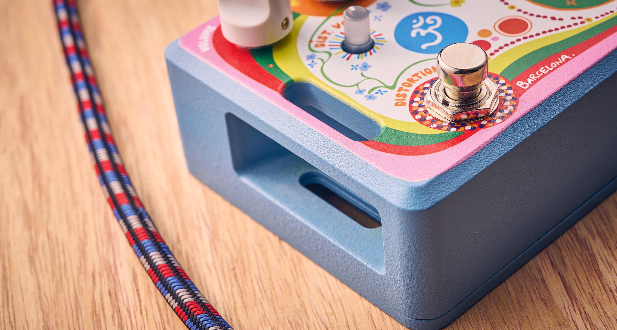 Aclam Go Rocky Go: the Beatles-inspired preamp pedal is decorated in psychedelic graphics
