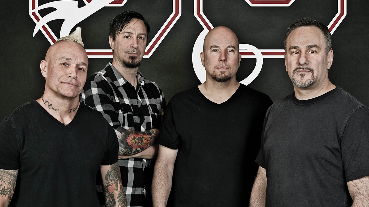 A press shot of Sick Of It All taken in 2016