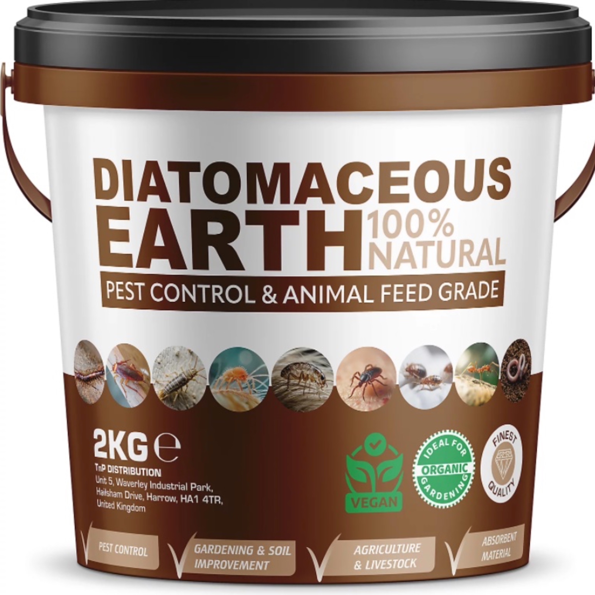 Diatomaceous Earth, Powder Pest Control, 2KG