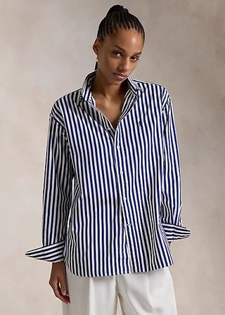 Ralph Lauren Relaxed Fit Striped Cotton Shirt