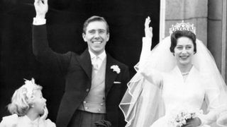 Princess Margaret and Tony Armstrong-Jones on their wedding day